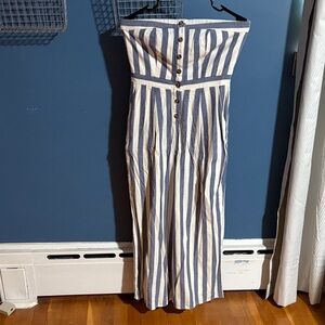 American Eagle Outfitters Blue and White Textured Fabric